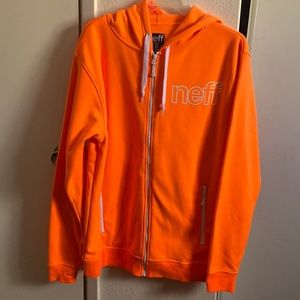 BRAND NEW ORANGE NEFF MENS JACKET